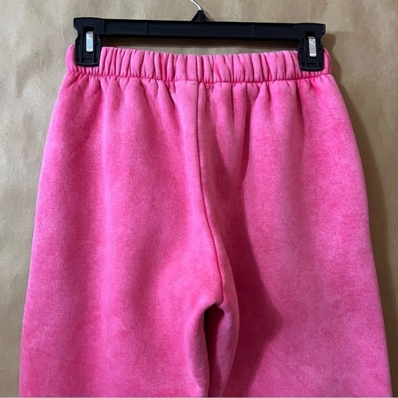 Natasha Zinko Sweat Set Embroidered Pig Elephant Sweatshirt Joggers Pink Size XS - Picture 14 of 16